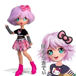Muñeca hello kitty manga surtidas