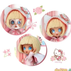 Muñeca hello kitty pijama party