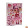 Muñeca magnetica c/vestidos y acces 50 pzas. magneticas - surtidas