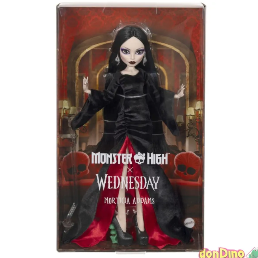 Muñeca morticia addams monster high miercoles
