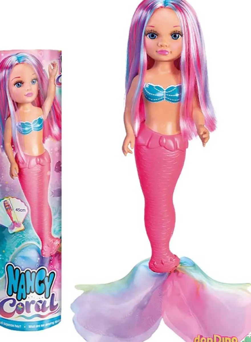 Muñeca nancy coral 45 cm.
