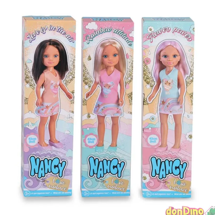 Muñeca nancy love nature surtidas 42 cm.
