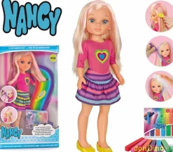 Muñeca nancy un dia haciendo mechas
