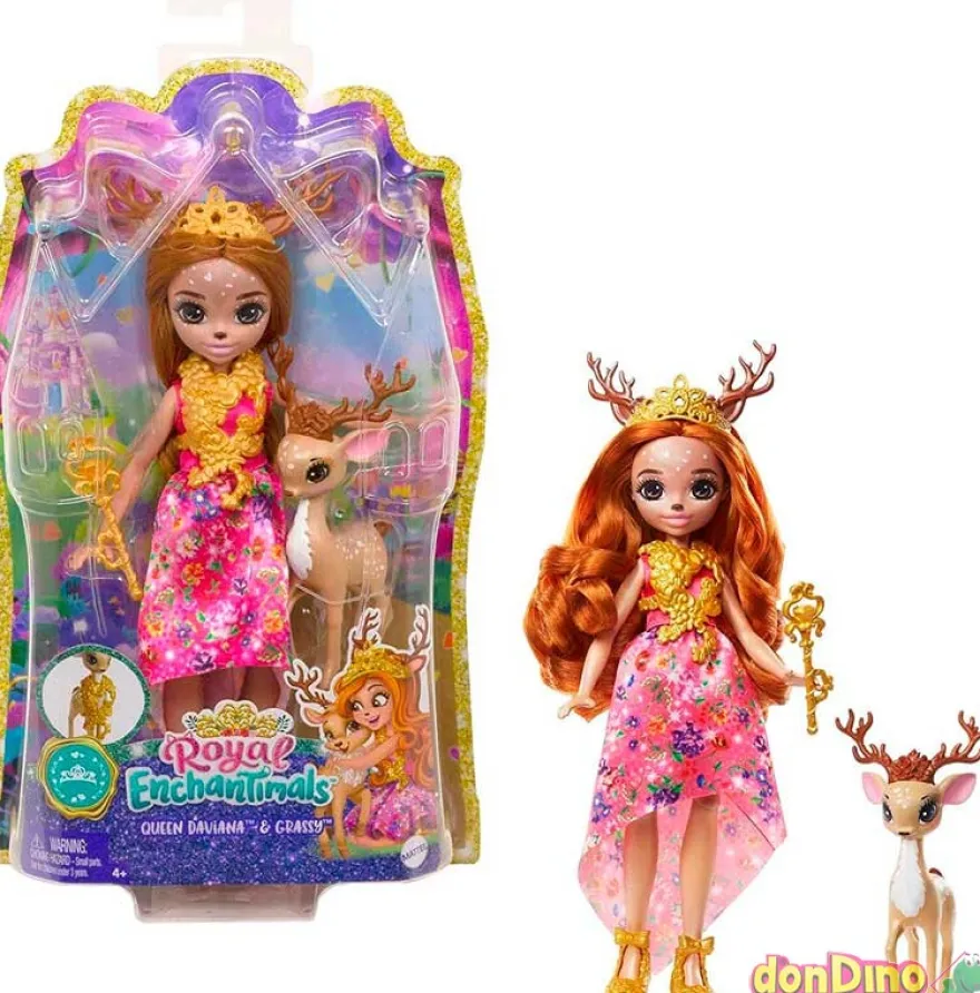 Muñeca royal enchantimals c/mascota