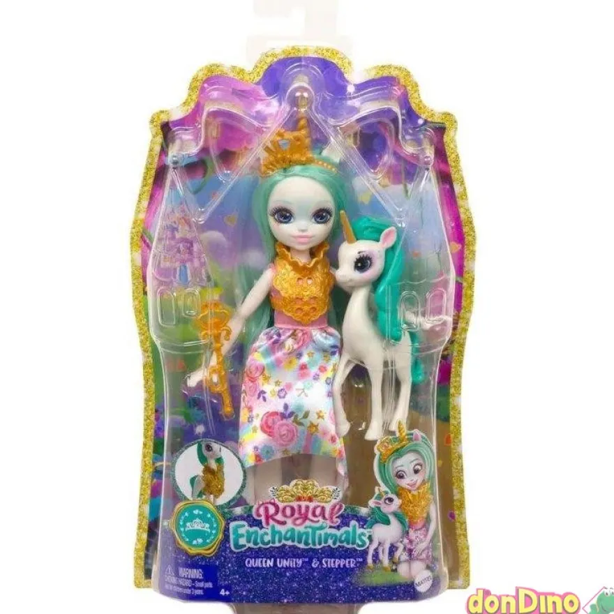 Muñeca royal enchantimals c/mascota