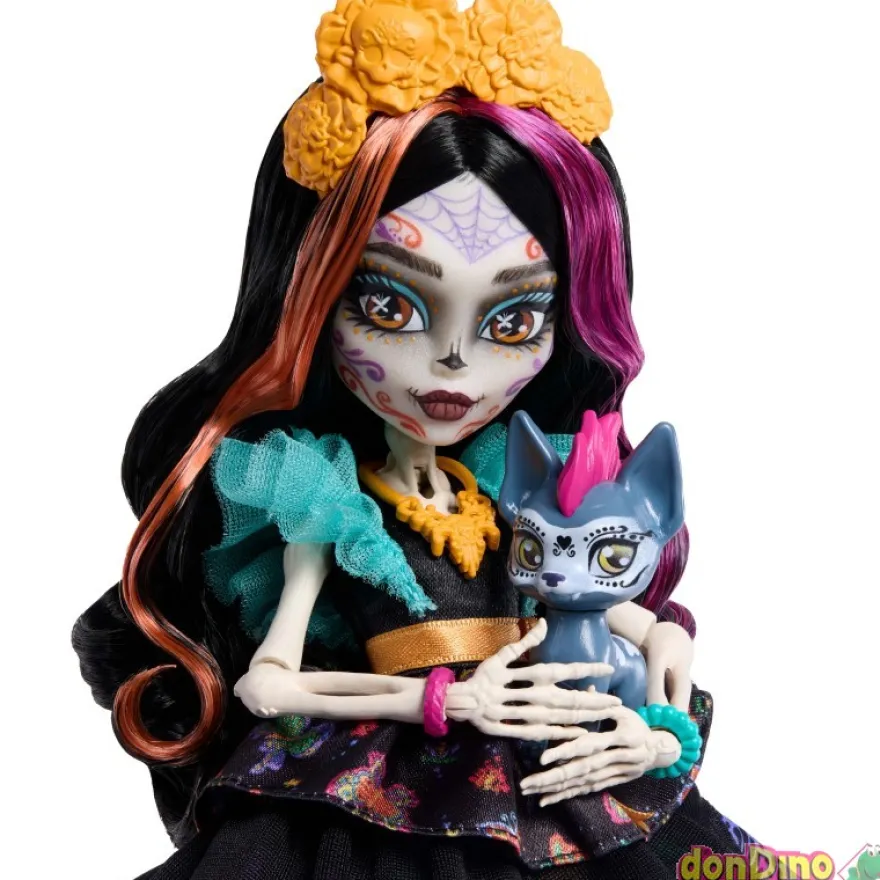 Muñeca skelita calaveras monster high
