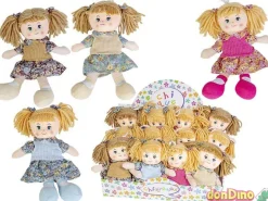 Muñeca trapo chaleco 30cm. surtidas daniela