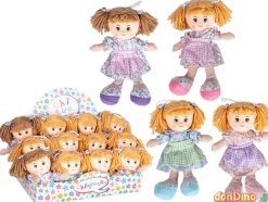 Muñeca trapo 30 cm. vestido flores surtidas