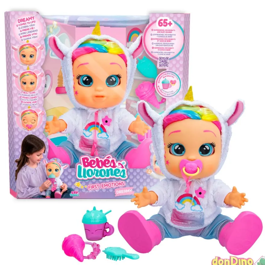 Muñeco bebes llorones dreamy first first emotions - 65 movimientos y sonidos