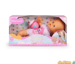 Muñeco nenuco con biberon sonajero soft