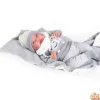 Muñeco sweet reborn pipo 42 cm. c/toquilla gris