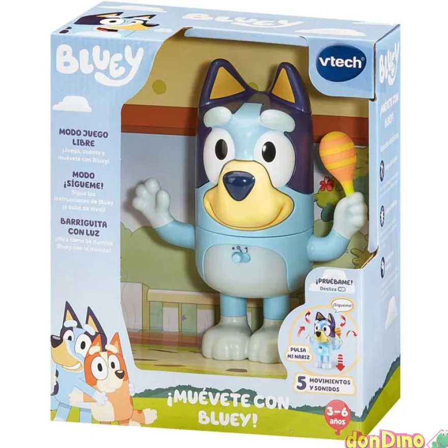 ¡muevete con bluey! 5 movimientos y sonidos