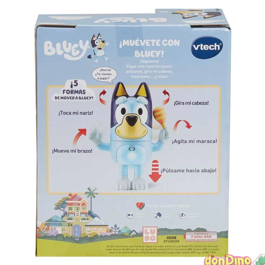 ¡muevete con bluey! 5 movimientos y sonidos