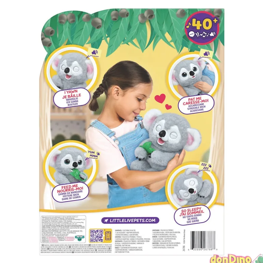 My baby koala little live pets +40 sonidos