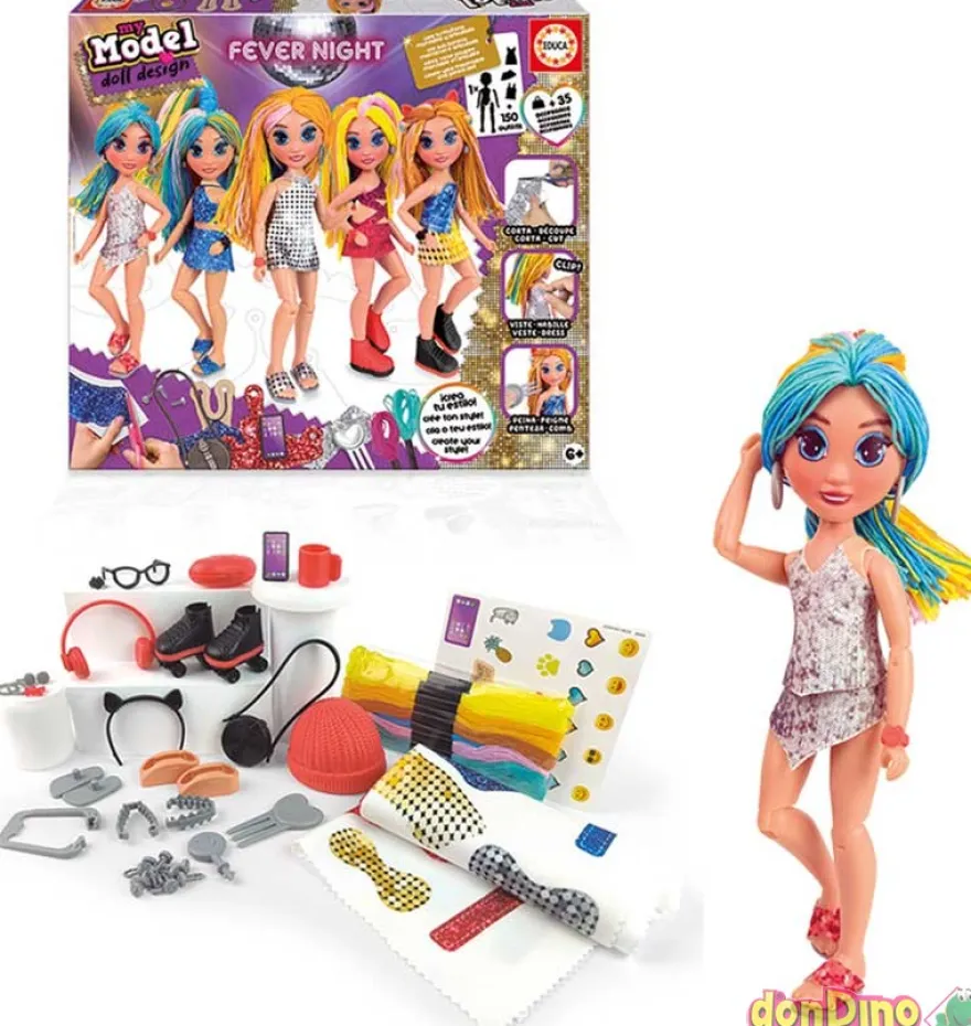 My model doll design fever night