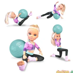 Nancy yoga class c/poster