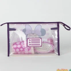 Neceser aseo viaje minnie vaso, cepillo y toalla