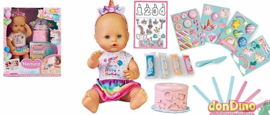 Nenuco cumpleaños de unicornio