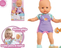 Nenuco mi primer baño soft con pez cuerpo sumergible