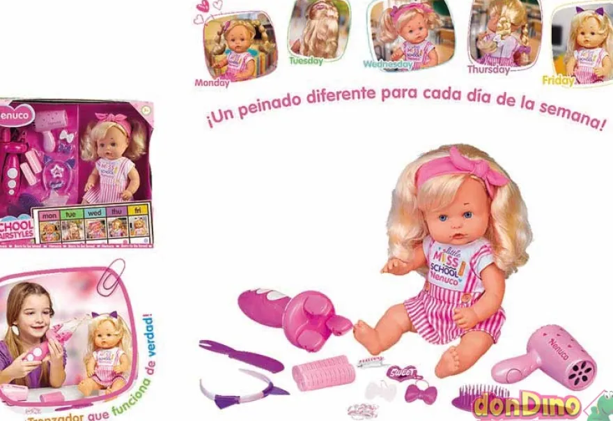 Nenuco peinaditos para el cole