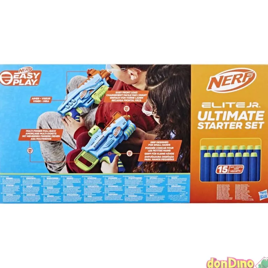 Nerf elite jr ultimate starter set 15 dardos