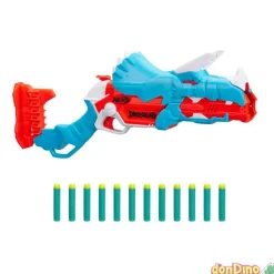 Nerf tricera-blast dinosquad c/12 dardos