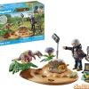 Nido estegosaurio playmobil dinos 29 pzas.