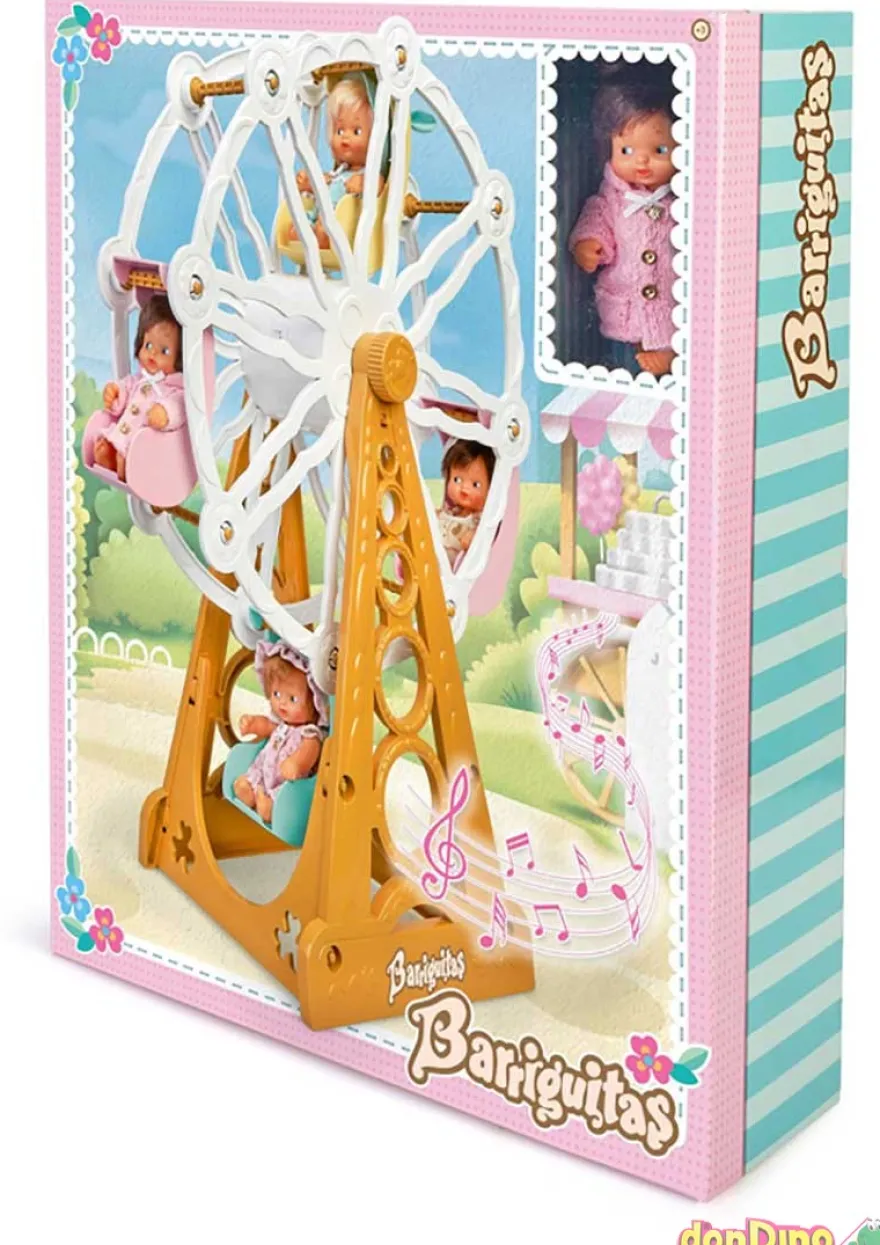 Noria barriguitas c/figura bebe musical