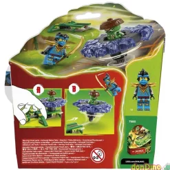 Nya vs spinner monstruo mutante lego ninjago