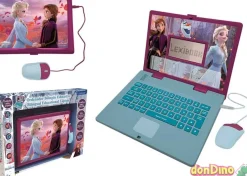 Ordenador portatil educativo frozen disney biligüe - 164 actividades