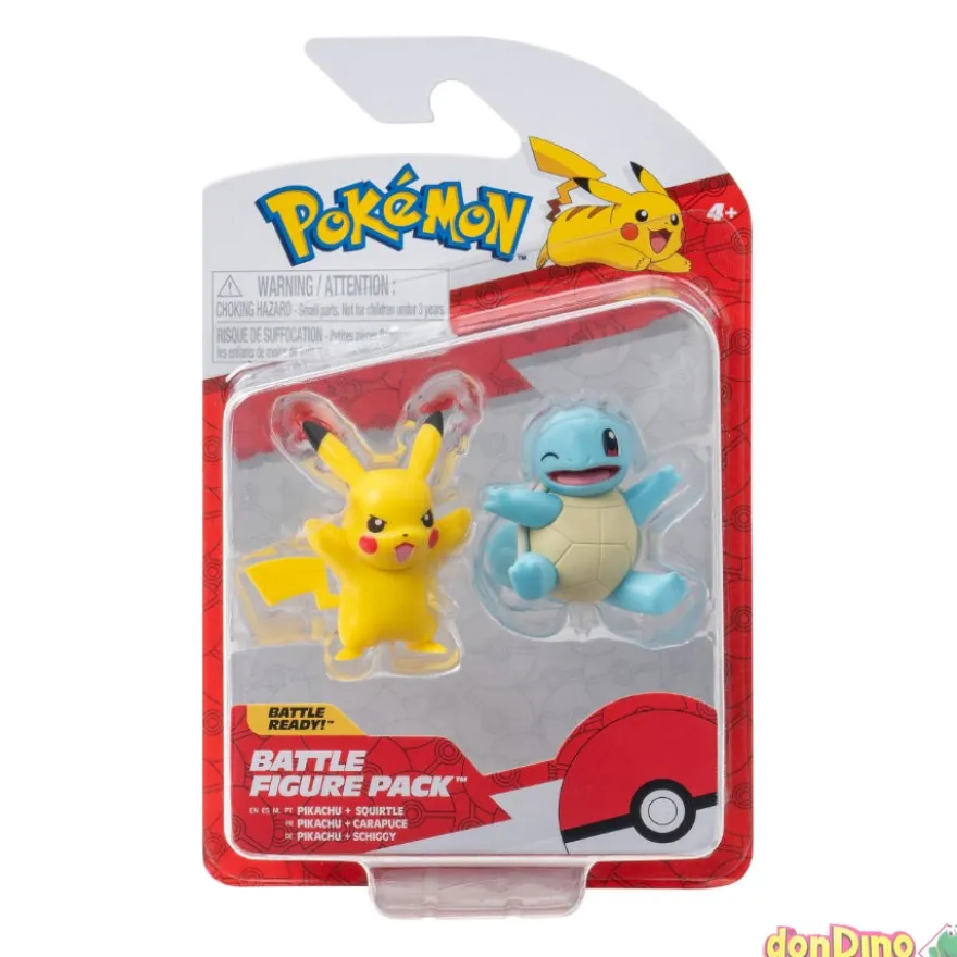 Pack batalla pokemon 2 figuras
