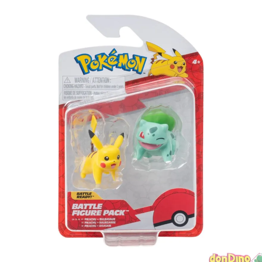 Pack batalla pokemon 2 figuras