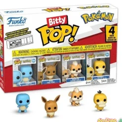 Pack 4 Bitty Pop! Funko Pokémon Surtidos