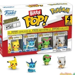 Pack 4 Bitty Pop! Funko Pokémon Surtidos