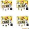 Pack 4 bitty pop minions funko