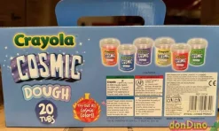 Pack 20 botes crayola cosmic dough 85 gramos