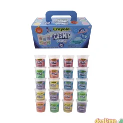 Pack 20 botes crayola cosmic dough 85 gramos