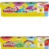 Pack 4 botes play-doh surtidos