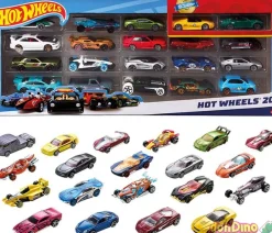 Pack 20 coches hot wheels modelos aleatorios