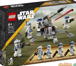 Pack combate soldados clon de 501 lego star wars