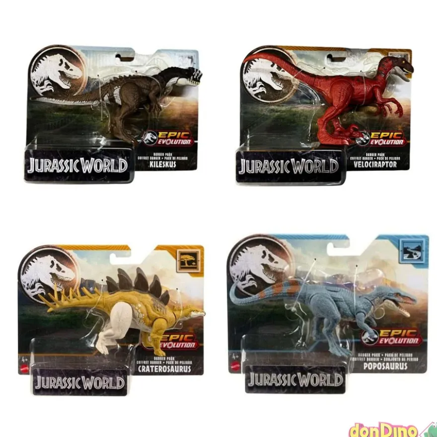 Pack de peligro jurassic world surt