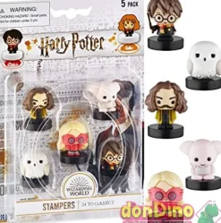 Pack de 5 sellos harry potter