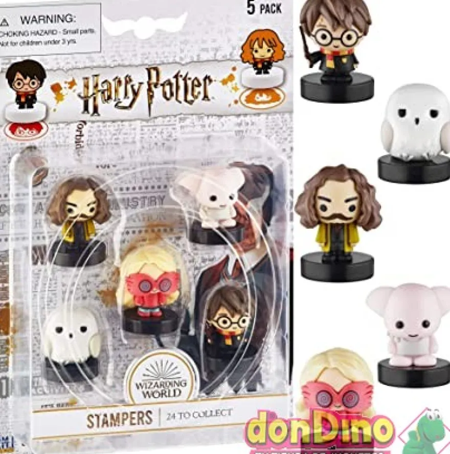 Pack de 5 sellos harry potter