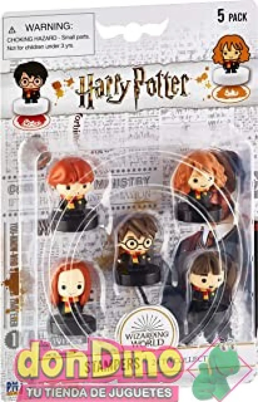 Pack de 5 sellos harry potter