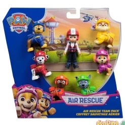Pack figuras air rescue patr.canina patrulla canina 7 figuras