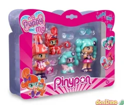 Pack 2 figuras c/mascotas pinypon my puppy and me