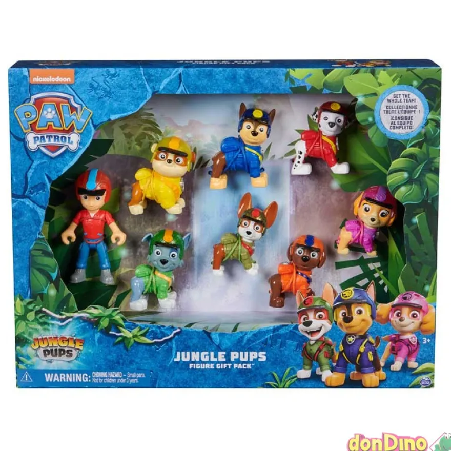 Pack figuras patrulla canina jungle