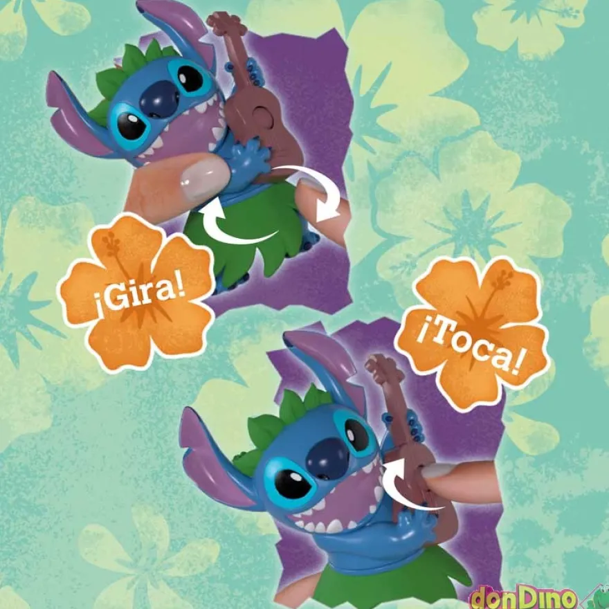Pack 3 figuras stitch disney