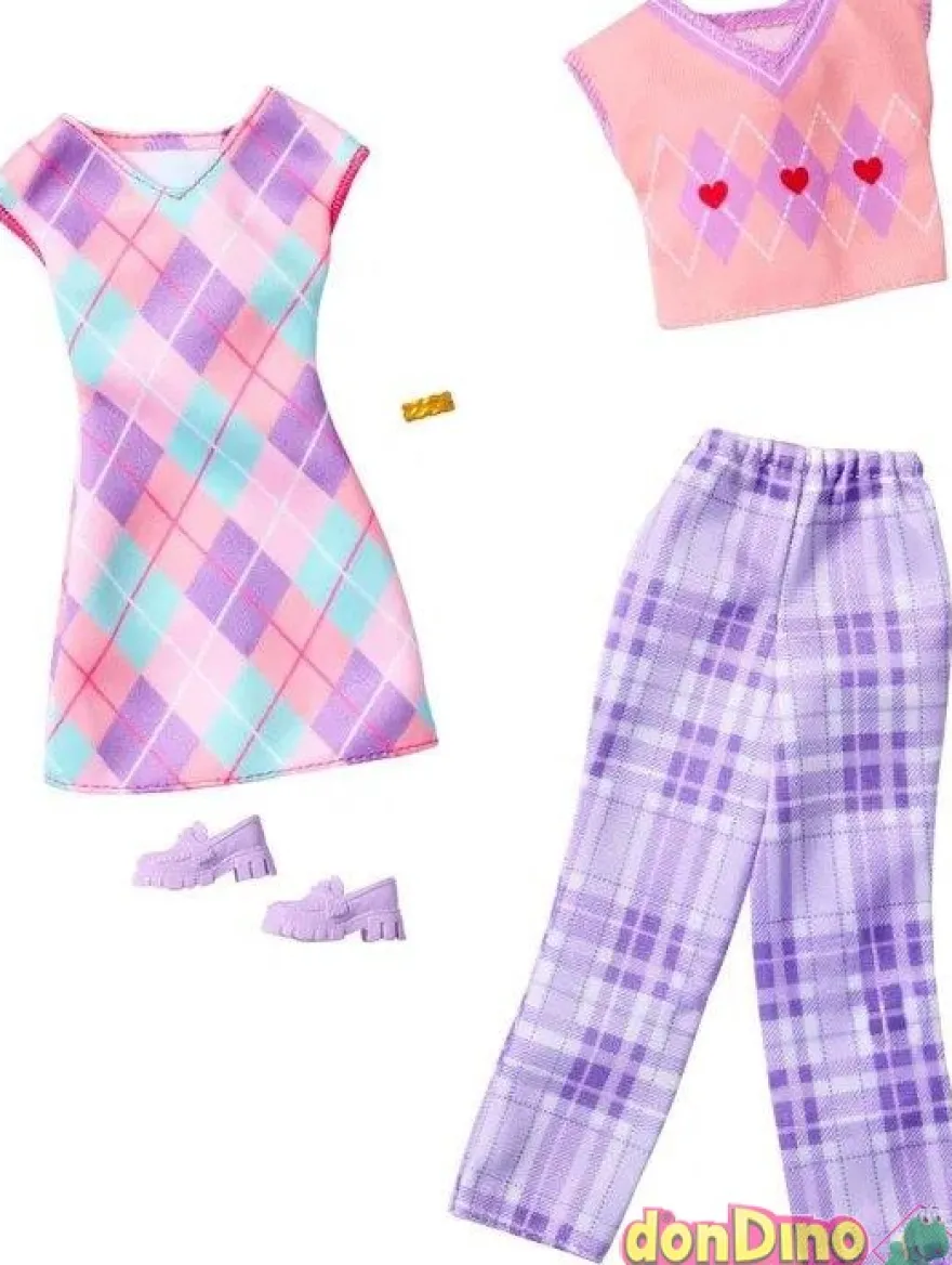 Pack 2 looks de moda barbie surtido