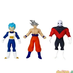Pack 3 monster flex dragon ball super - surtidos